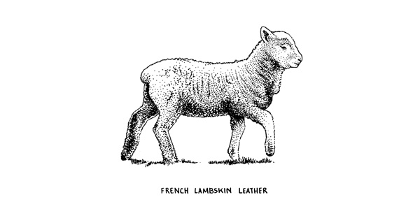 Französisches Lammleder